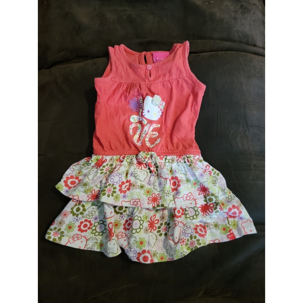 Hello kitty‎ love spring floral Easter dress size 24 months